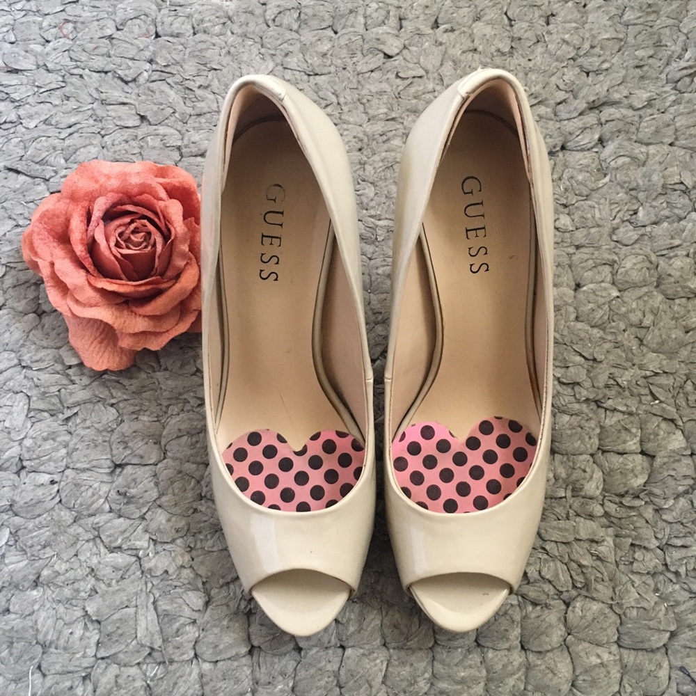 Sold: Nude Peep Toe Heels